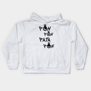 Pata Pata Pata Pon Kids Hoodie